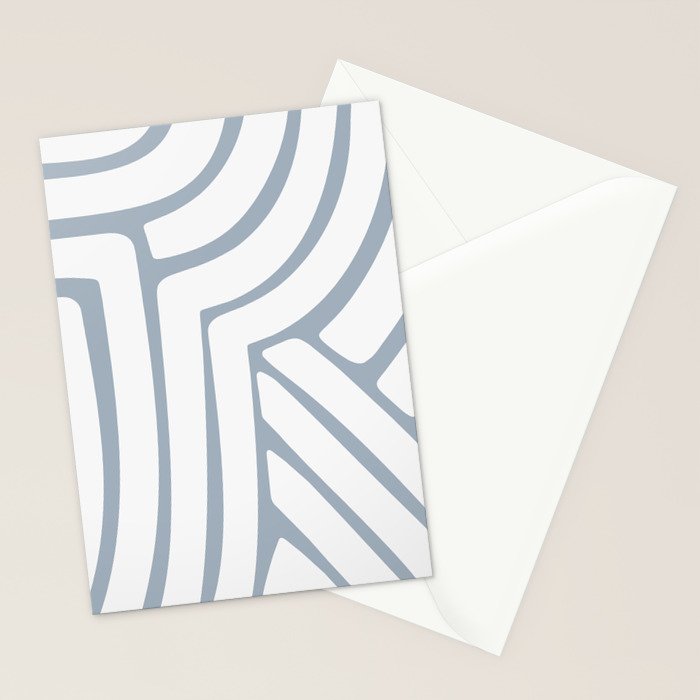 Abstract Stripes LXXII Stationery Card Gallery Image 2