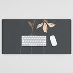 Minimal Abstract Art Vase Flower 6 Desk Mat Gallery Image 1