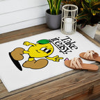 Funny lemon cartoon mascot character  Outdoor Rug Gallery Image 2