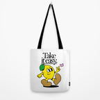 Funny lemon cartoon mascot character  Tote Bag Gallery Image 2