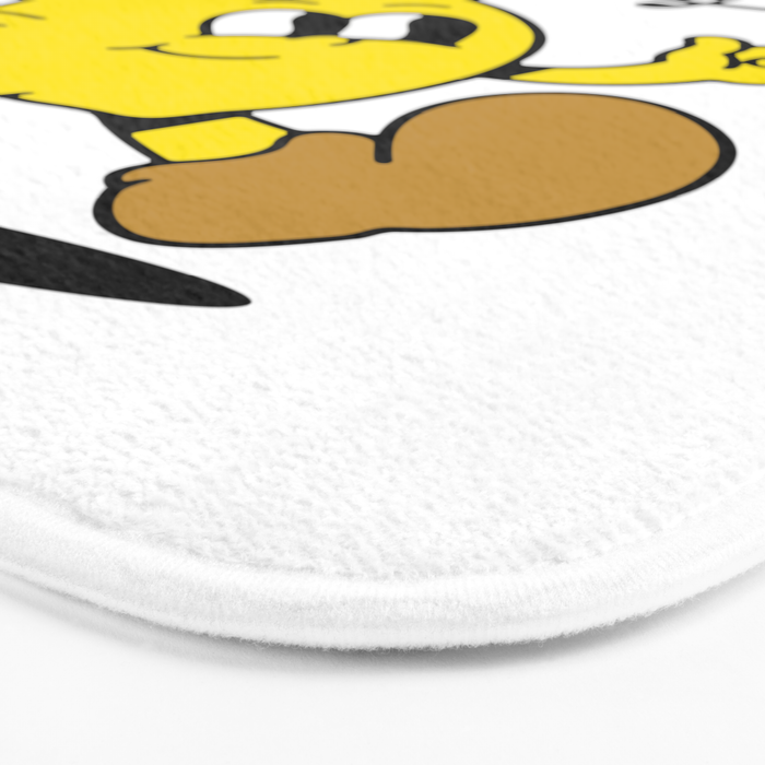Funny lemon cartoon mascot character  Bath Mat Gallery Image 3