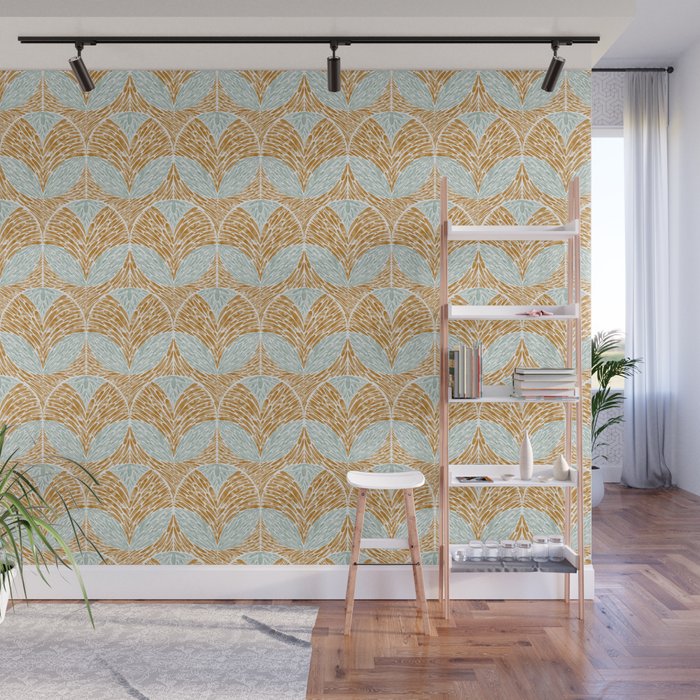 Rustic Follage Elegance Wall Mural Gallery Image 1