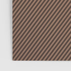 Angular Stripes XXIX Mocha Brown Poster Gallery Image 3