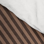 Angular Stripes XXIX Mocha Brown Comforter Gallery Image 4