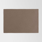 Angular Stripes XXIX Mocha Brown Rug Gallery Image 2