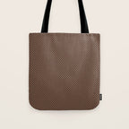 Angular Stripes XXIX Mocha Brown Tote Bag Gallery Image 1
