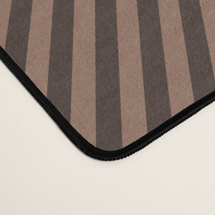 Angular Stripes XXIX Mocha Brown Desk Mat Gallery Image 4