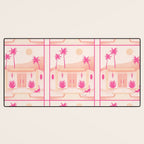 Palm Springs Home - Pink OmbrÃ© Desk Mat Gallery Image 3