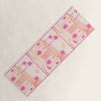 Palm Springs Home - Pink OmbrÃ© Yoga Mat Gallery Image 1