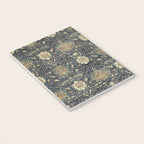 William Morris Vintage Montreal Indigo Slate Notebook Gallery Image 3