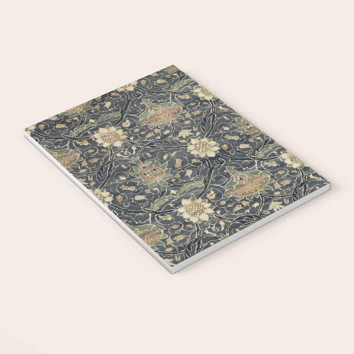 William Morris Vintage Montreal Indigo Slate Notebook Gallery Image 3
