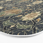 William Morris Vintage Montreal Indigo Slate Bath Mat Gallery Image 3