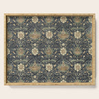 William Morris Vintage Montreal Indigo Slate Serving Tray Gallery Image 1