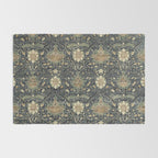 William Morris Vintage Montreal Indigo Slate Rug Gallery Image 2