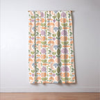 Fruits and Veggies 2025 Calendar Pastel Window Curtain Gallery Image 3