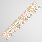 Fruits and Veggies 2025 Calendar Pastel Table Runner Gallery Image 3