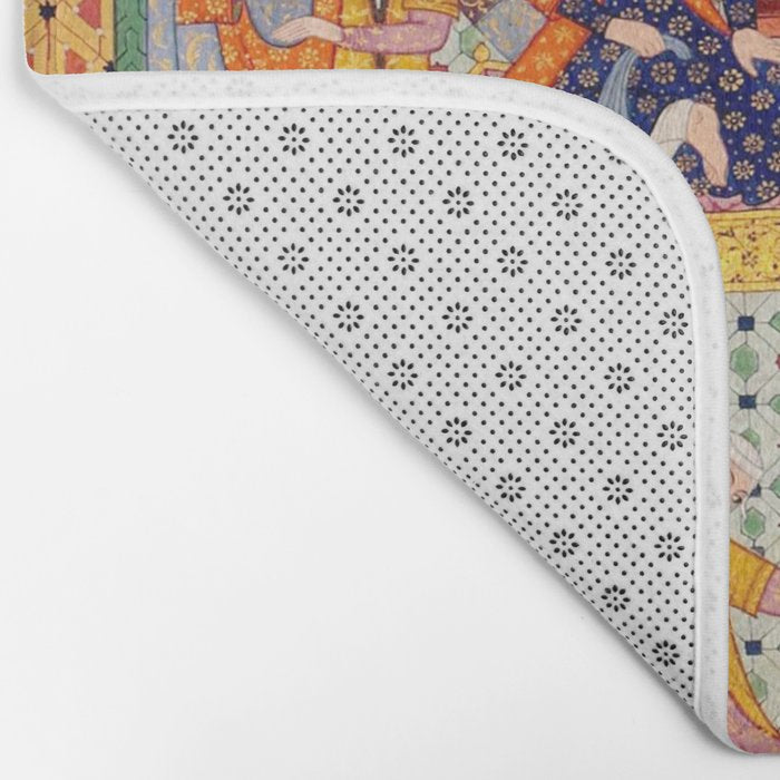  Zulaykhaâs friends cutting their fingers at the sight of Joseph Antique Islamic Art  Bath Mat Gallery Image 2