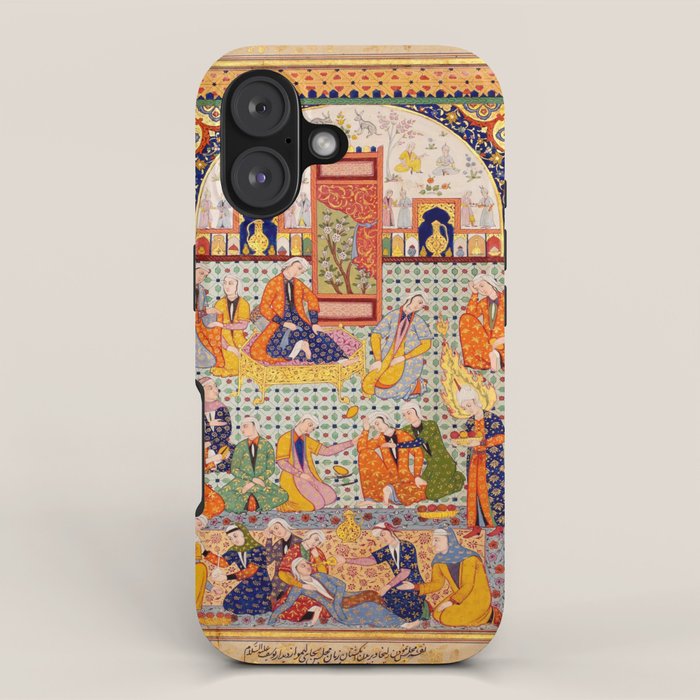  Zulaykhaâs friends cutting their fingers at the sight of Joseph Antique Islamic Art  iPhone Case Gallery Image 1