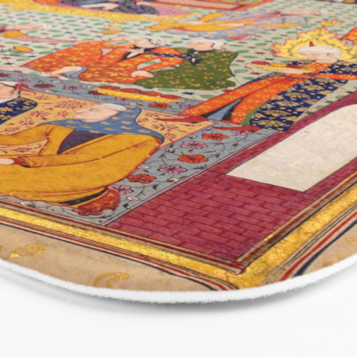  Zulaykhaâs friends cutting their fingers at the sight of Joseph Antique Islamic Art  Bath Mat Gallery Image 3