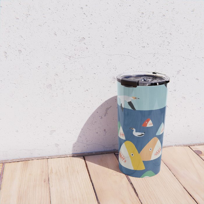 Shark Park Travel Mug Gallery Image 4