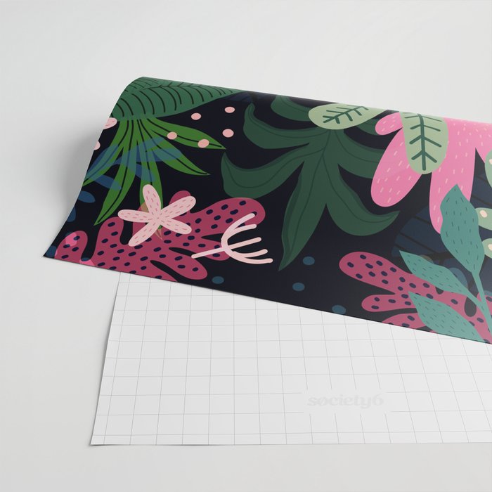 Into the jungle - deep night Wrapping Paper Gallery Image 2