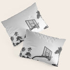 Palms and Hoops Pillow Sham Gallery Image 3