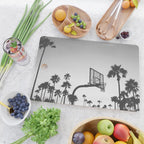 Palms and Hoops Cutting Board Gallery Image 2