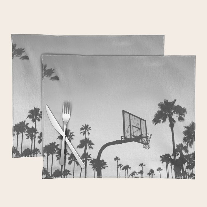 Palms and Hoops Placemat Gallery Image 1