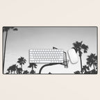 Palms and Hoops Desk Mat Gallery Image 1