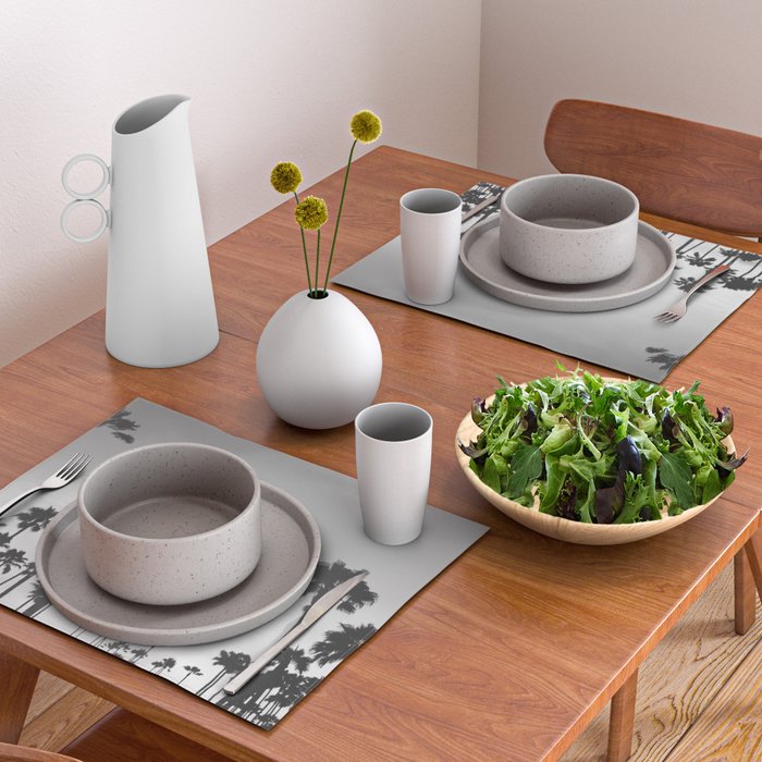 Palms and Hoops Placemat Gallery Image 2