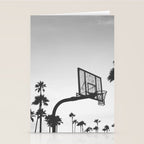Palms and Hoops Stationery Card Gallery Image 2