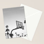 Palms and Hoops Stationery Card Gallery Image 2