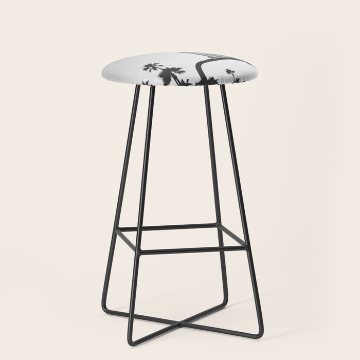 Palms and Hoops Stool Gallery Image 1