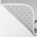Palms and Hoops Bath Mat Gallery Image 2