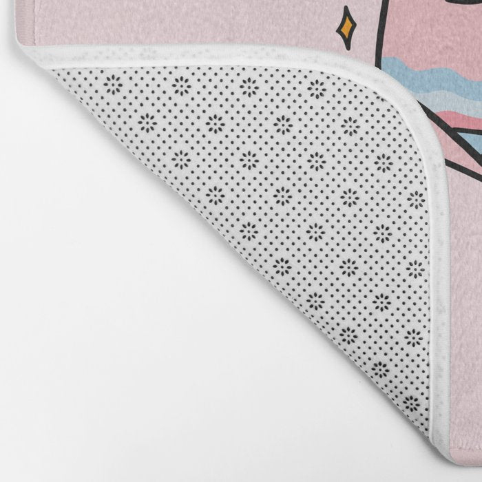 Aquarius Cowboy Hat Bath Mat Gallery Image 2