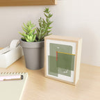 Modernist Green Objects Mini Art Print Gallery Image 2