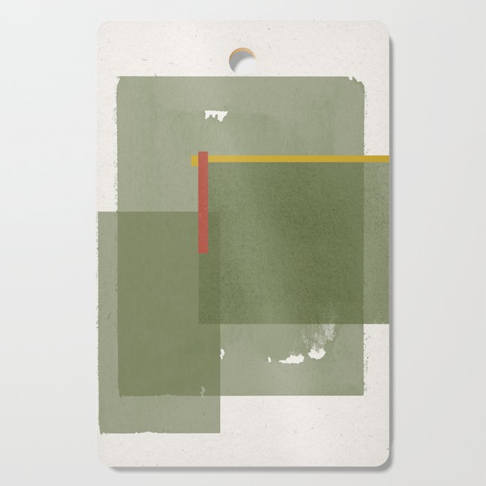 Modernist Green Objects Cutting Board Gallery Image 1