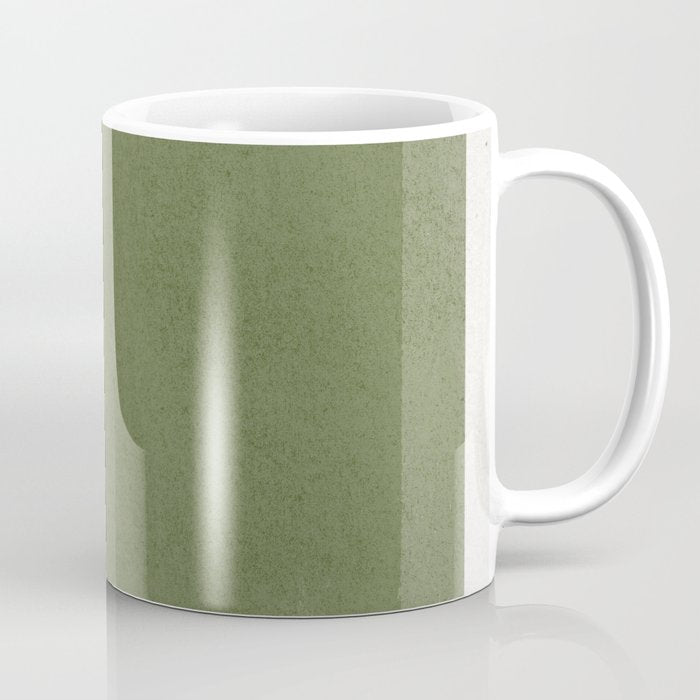 Modernist Green Objects Coffee Mug Gallery Image 1