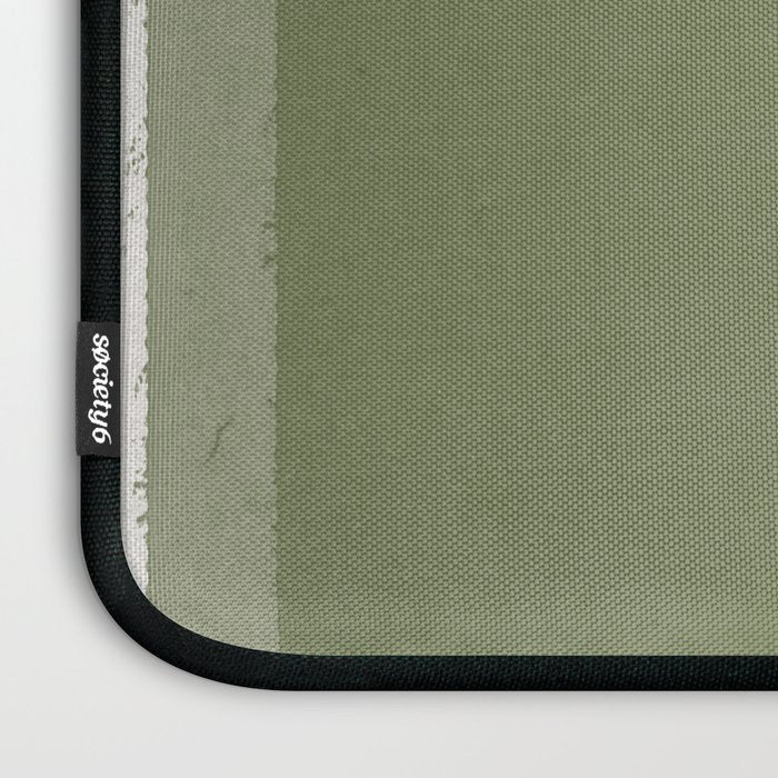 Modernist Green Objects Laptop Sleeve Gallery Image 3