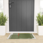 Modernist Green Objects Welcome Mat Gallery Image 3