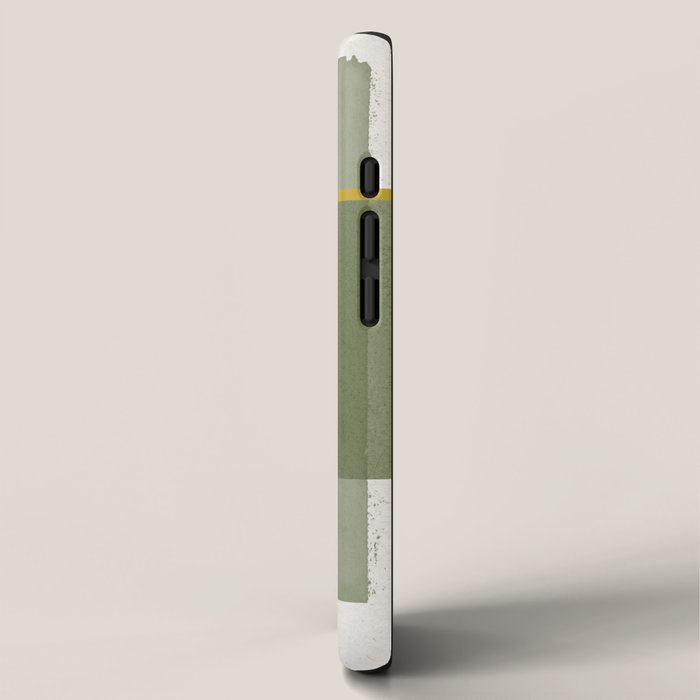 Modernist Green Objects iPhone Case Gallery Image 2