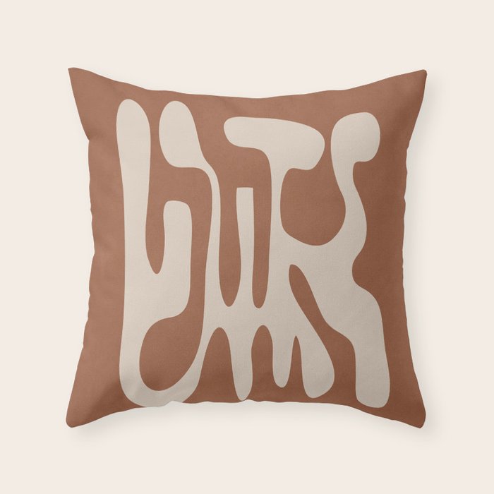 Liquid Harmony 1 Throw Pillow Gallery Image 6