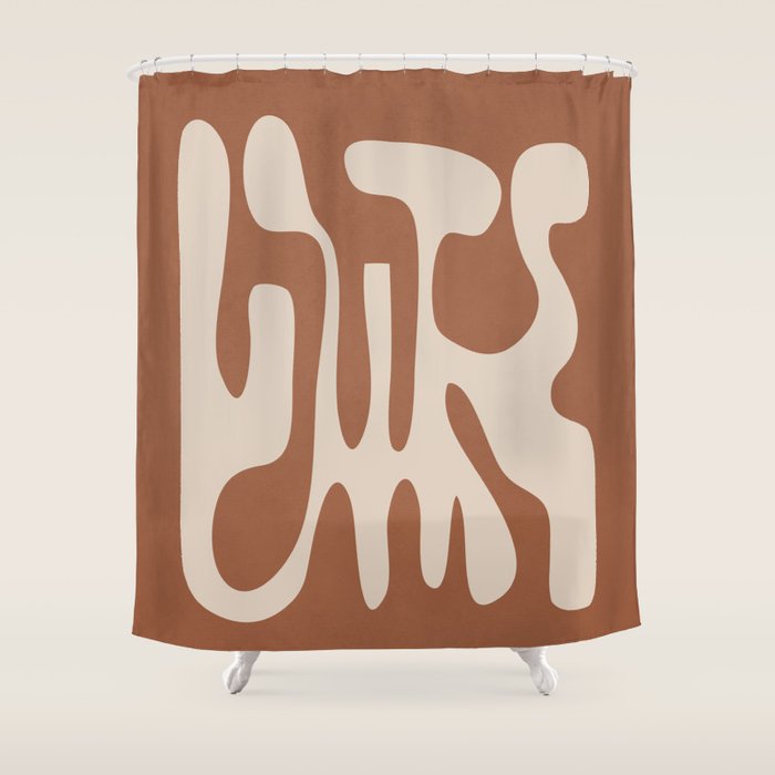 Liquid Harmony 1 Shower Curtain Gallery Image 1