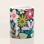 Colorful Floral Coffee Mug Gallery Image 4
