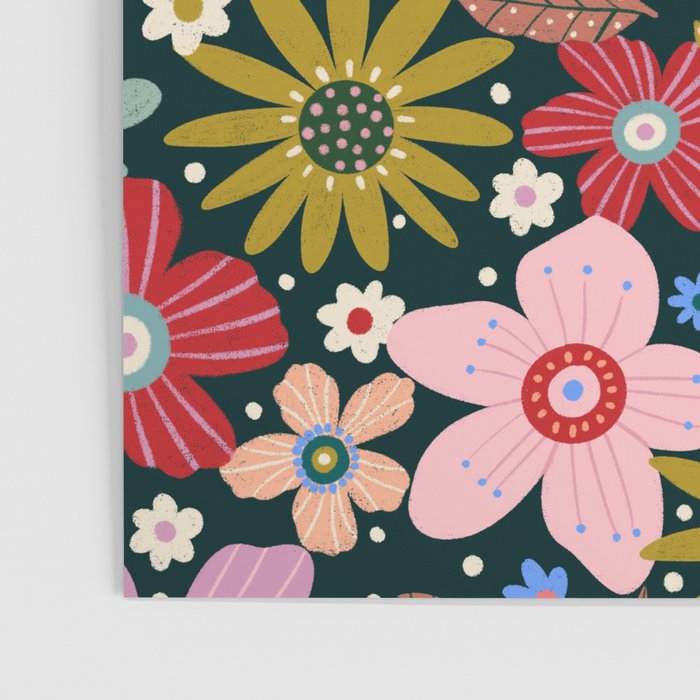 Colorful Floral Poster Gallery Image 3