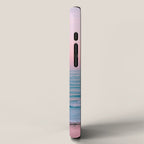 Gorgeous Pink Sunset Beach, Ocean Waves iPhone Case Gallery Image 2
