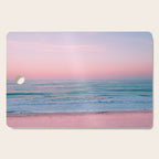 Gorgeous Pink Sunset Beach, Ocean Waves Cutting Board Gallery Image 1