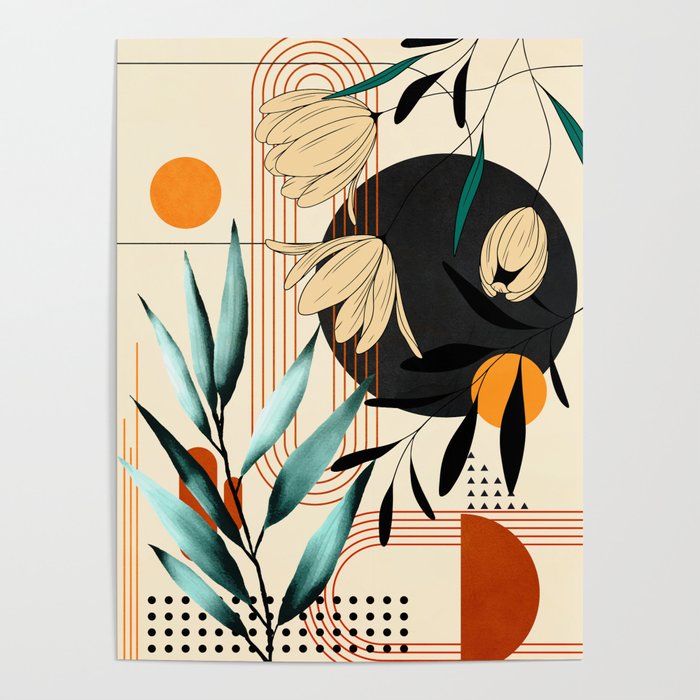 Petals Garden Geometry 1 Poster Gallery Image 1