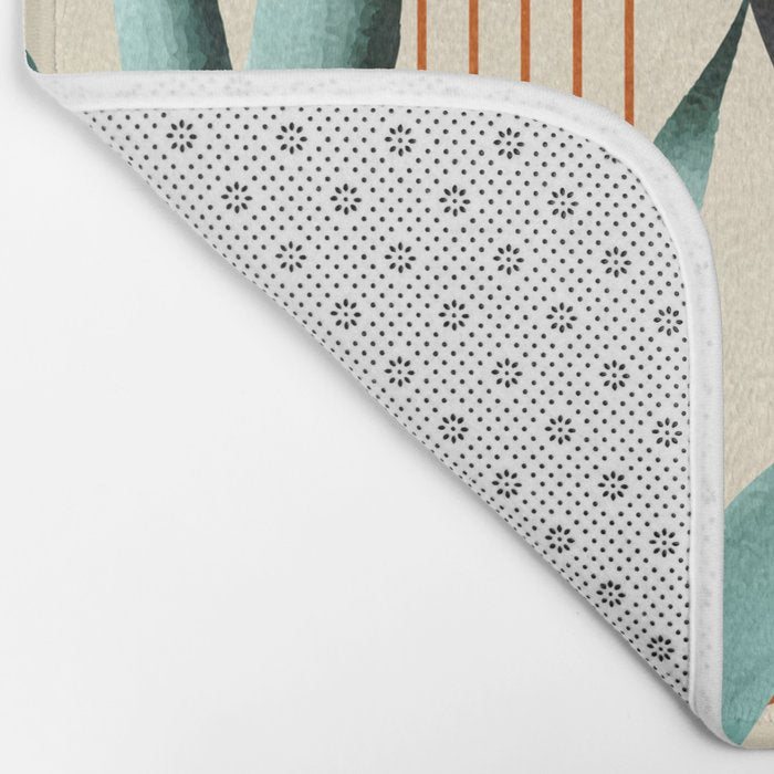 Petals Garden Geometry 1 Bath Mat Gallery Image 2