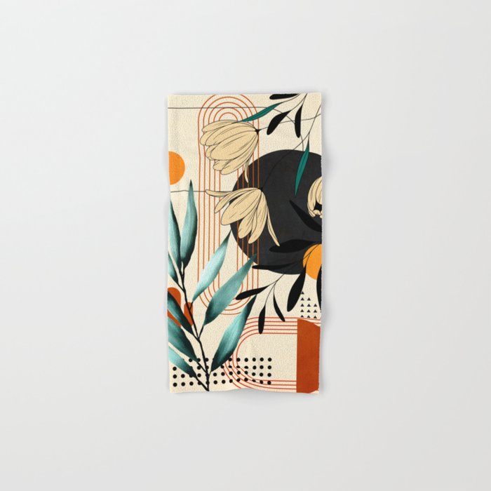 Petals Garden Geometry 1 Bath Towel Gallery Image 1